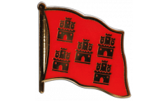 France Poitous-Charente Flag Pin, Badge - 1 x 1 inch