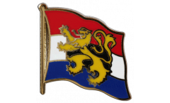 Benelux Flag Pin, Badge - 1 x 1 inch