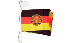 Germany GDR Bunting Flags - 5.9 x 8.65 inch