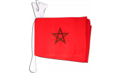 Morocco Bunting Flags - 5.9 x 8.65 inch