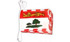 Canada Prince Edward Islands Bunting Flags - 5.9 x 8.65 inch