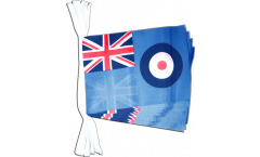 Great Britain Royal Airforce Bunting Flags - 5.9 x 8.65 inch