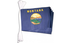 USA Montana Bunting Flags - 5.9 x 8.65 inch
