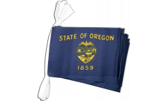 USA Oregon Bunting Flags - 5.9 x 8.65 inch