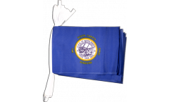 USA South Dakota Bunting Flags - 5.9 x 8.65 inch