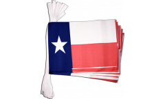 USA Texas Bunting Flags - 5.9 x 8.65 inch