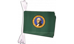 USA Washington Bunting Flags - 5.9 x 8.65 inch