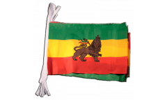 Ethiopia old Bunting Flags - 12 x 18 inch