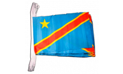 Democratic Republic of the Congo Bunting Flags - 12 x 18 inch