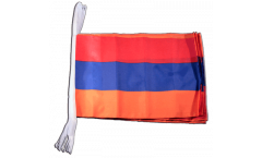 Armenia Bunting Flags - 12 x 18 inch