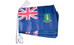 British Virgin Islands Bunting Flags - 12 x 18 inch