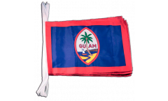 USA Guam Bunting Flags - 12 x 18 inch