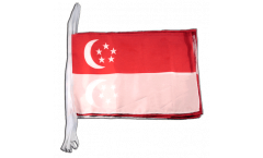 Singapore Bunting Flags - 12 x 18 inch