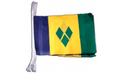 Saint Vincent and the Grenadines Bunting Flags - 12 x 18 inch