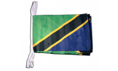 Tanzania Bunting Flags - 12 x 18 inch