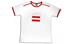 Austria T-Shirt, white-red, size XXL, Soccer-T