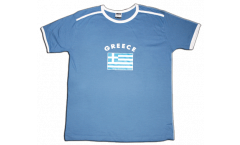 Greece T-Shirt, white-red, size XXL, Soccer-T