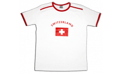 Switzerland T-Shirt, white-red, size XXL, Soccer-T