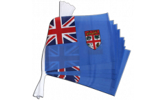 Fiji Bunting Flags - 5.9 x 8.65 inch