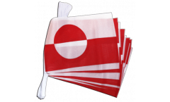 Greenland Bunting Flags - 5.9 x 8.65 inch