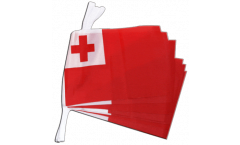 Tonga Bunting Flags - 5.9 x 8.65 inch