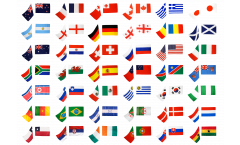 Football 2010, group C flag pack - 3 x 5 ft. / 90 x 150 cm