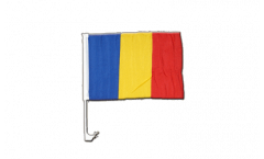 Chad Car Flag - 12 x 16 inch