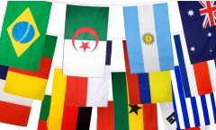 World Cup 2014 Bunting Flags - 12 x 18 inch