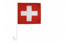 Switzerland Car Flag - 12 x 12 inch