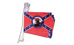USA Southern United States South will rise again Bunting Flags - 5.9 x 8.65 inch