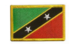 Saint Kitts and Nevis Patch, Badge - 3.15 x 2.35 inch