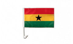 Ghana Car Flag - 12 x 16 inch