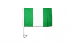 Nigeria Car Flag - 12 x 16 inch