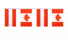 Austria - Canada Friendship Bunting Flags - 5.9 x 8.65 inch