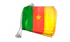 Cameroon Bunting Flags - 12 x 18 inch