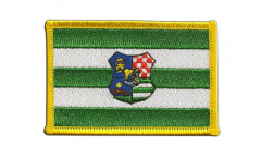 Croatia Zagreb County Patch, Badge - 3.15 x 2.35 inch