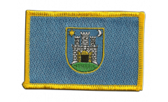 Croatia Zagreb Patch, Badge - 3.15 x 2.35 inch