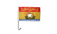 Canada New Brunswick Car Flag - 12 x 16 inch