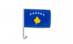 Kosovo Car Flag - 12 x 16 inch