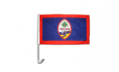 USA Guam Car Flag - 12 x 16 inch