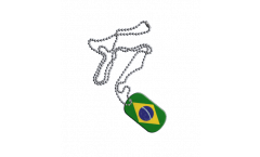 Brazil Dog Tag - 1.18 x 1.96 inch