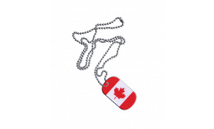 Canada Dog Tag - 1.18 x 1.96 inch