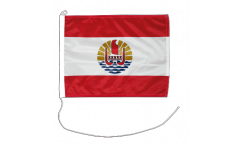 France French Polynesia Boat Flag - 12 x 16 inch