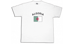 Algeria T-Shirt, white, size XL, Round-T