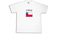 Chile T-Shirt, white, size S, Round-T