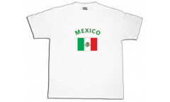 Mexico T-Shirt, white, size S, Round-T