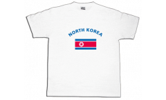 North corea T-Shirt, white, size M, Round-T
