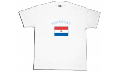 Paraguay T-Shirt, white, size S, Round-T