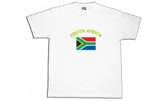 South Africa T-Shirt, white, size M, Round-T