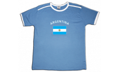 Argentina T-Shirt, light blue-white, size XXL